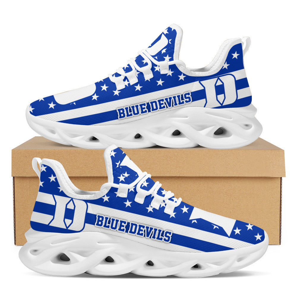 Ncaa Duke Blue Devils Max Soul Sneaker Premium Shoes Gift For Sport Lovers For Men Women