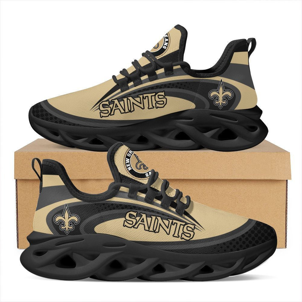 New Orleans Saints Max Soul Sneakers Running Sports Shoes For Men Women For Men Women