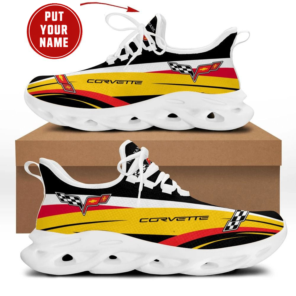 Hevrolet Corvette Custom Name Max Soul Sneaker