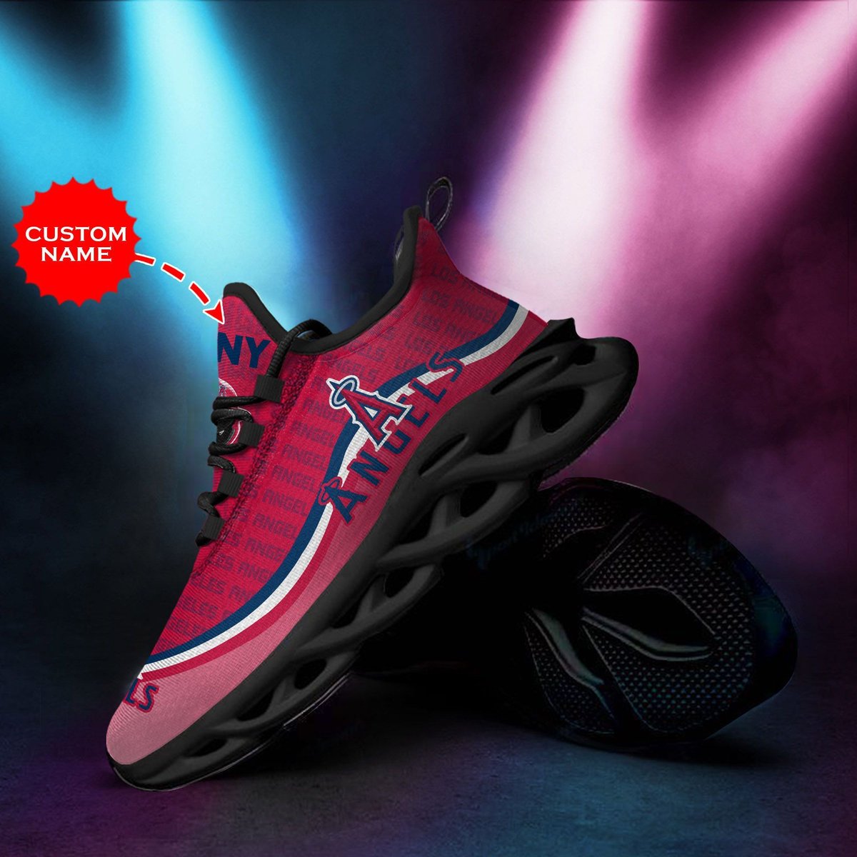 Los Angeles Angels Custom Personalized Max Soul Sneakers Running Sports Shoes For Men Women For Men Women