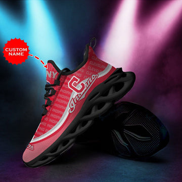 Cleveland Indians Custom Personalized Max Soul Sneakers Running Sports Shoes For Men Women For Men Women
