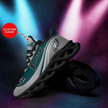 Philadelphia Eagles Custom Personalized Max Soul Sneakers Running Sports Shoes For Men Women For Men Women