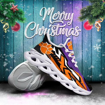 Lemson Tigers Ncaa1-max Soul Sneakers Christmas Td26802 Perfect Choice Sport Beautiful Printing