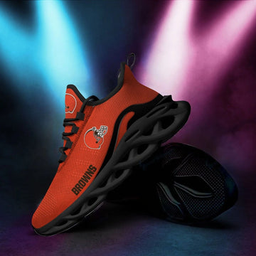 Cleveland Browns New Trending D Printed Max Soul Clunky Sneaker Shoes For Men Women