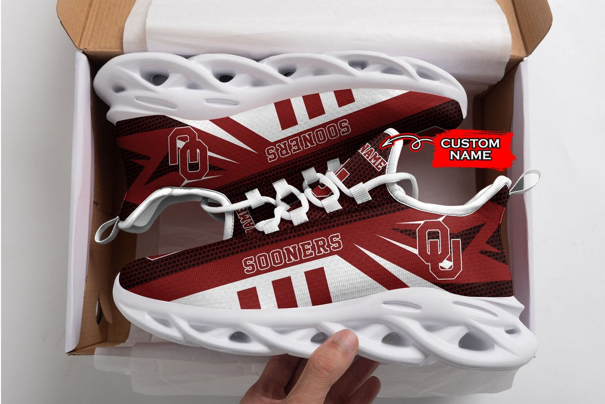 Oklahoma Sooners Max Soul Sneaker Nttms1140928 For Men Women