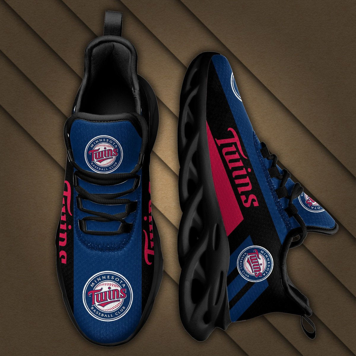 Minnesota Twins Max Soul Sneakers Running Sports Shoes For Men Women For Men Women