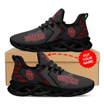 Oklahoma Sooners Custom Personalized Max Soul Sneakers Running Sports Shoes For Men Women For Men Women