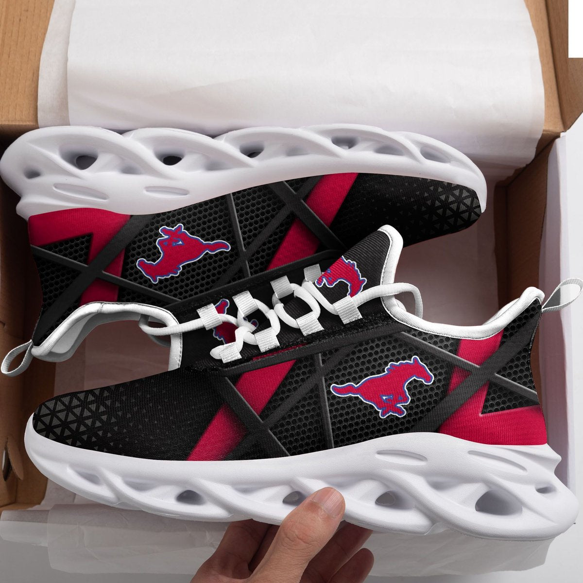 Smu Mustangs Max Soul Sneakers Running Sports Shoes For Men Women For Men Women