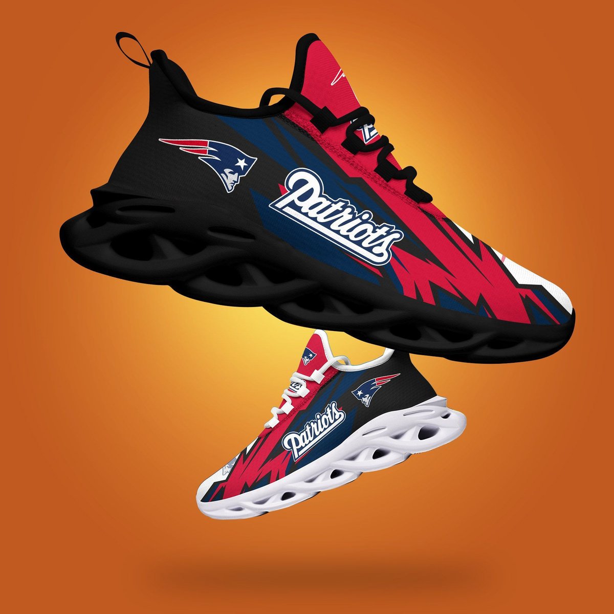 New England Patriotsmax Soul Shoes Hams1239029 For Men Women