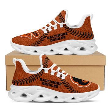 Baltimore Orioles Baseball Teams Leather Surface Design Trending Max Soul Clunky Sneaker Shoes For Mens Womens For Men Women