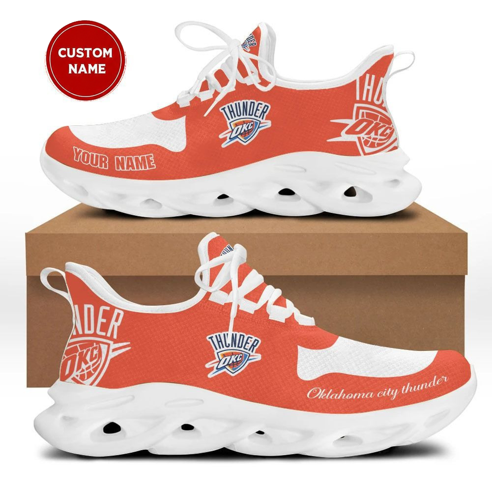 Klahoma City Thunder Nba Custom Name Max Soul Sneaker