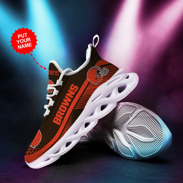 Cleveland Browns Custom Personalized Max Soul Sneakers Running Sports Shoes For Men Women For Men Women