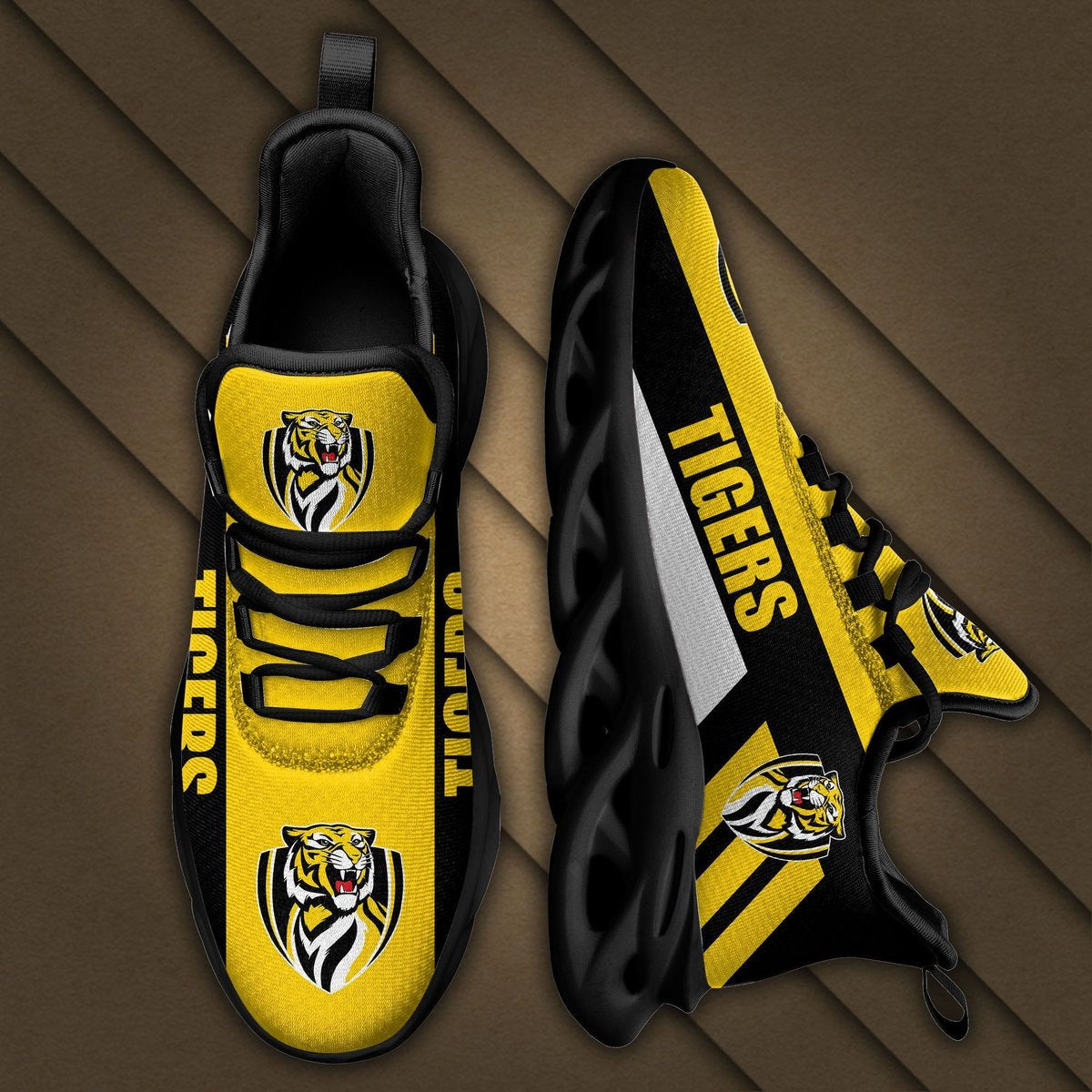 Afl Richmond Tigers Max Soul Sneakers Running Sports Shoes For Men Women For Men Women