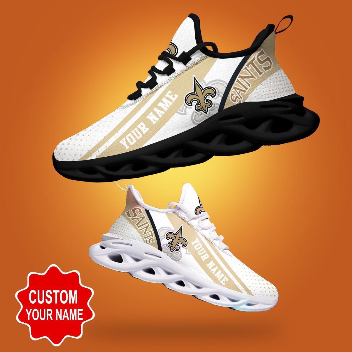 New Orleans Saintsmax Soul Shoes Dtms1510011 For Men Women