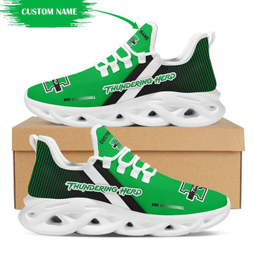 Marshall Thundering Herd Custom Personalized Max Soul Sneakers Running Sports Shoes For Men Women Marshall University For Men Women