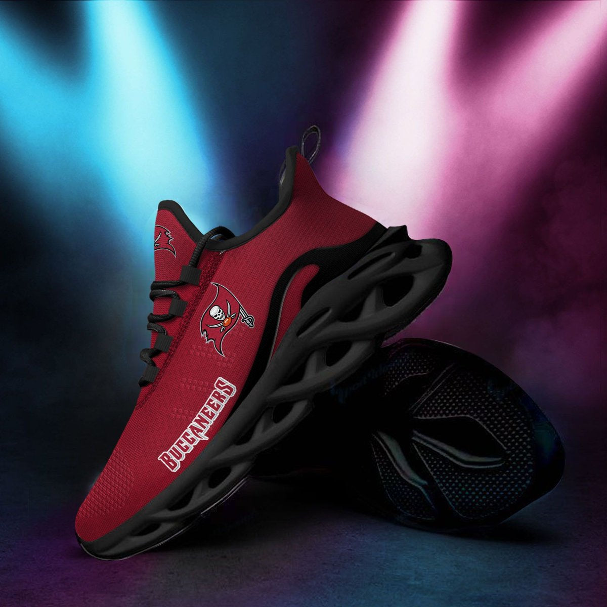 Tampa Bay Buccaneers New Trending D Printed Max Soul Clunky Sneaker Shoes For Men Women