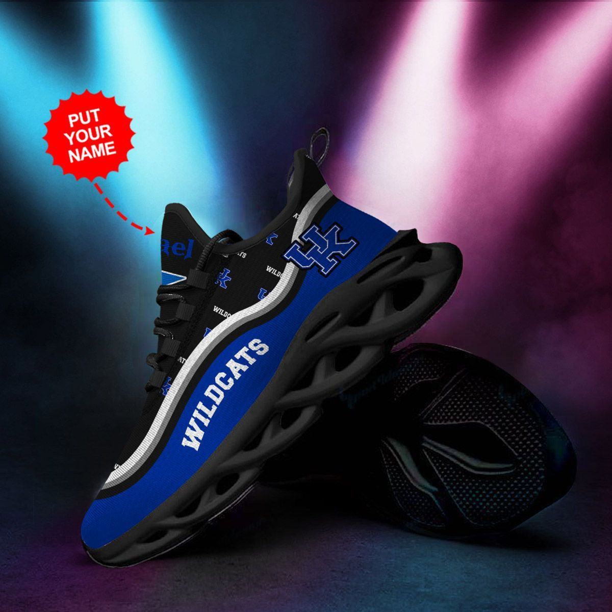 Kentucky Wildcats Custom Personalized Max Soul Sneakers Running Sports Shoes For Men Women For Men Women