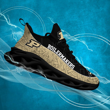 Urdue Boilermakers Ncaa3 Max Soul Sneakers New Trending Gift For Sport Lovers, Perfect Choice Camping Travel