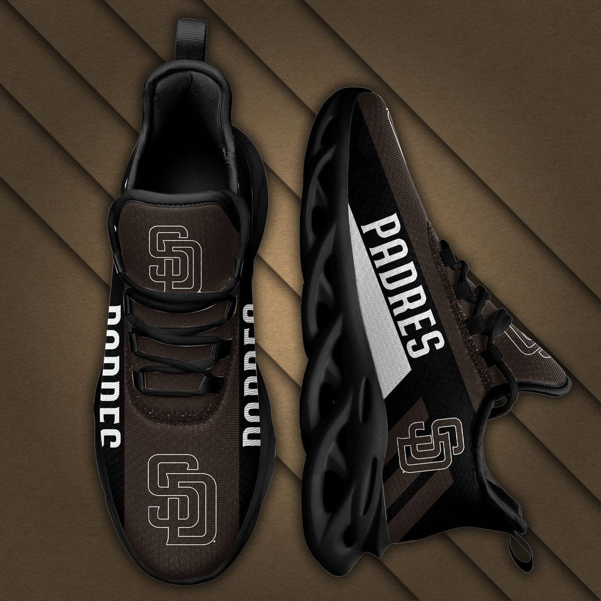 San Diego Padres Max Soul Sneakers Running Sports Shoes For Men Women For Men Women