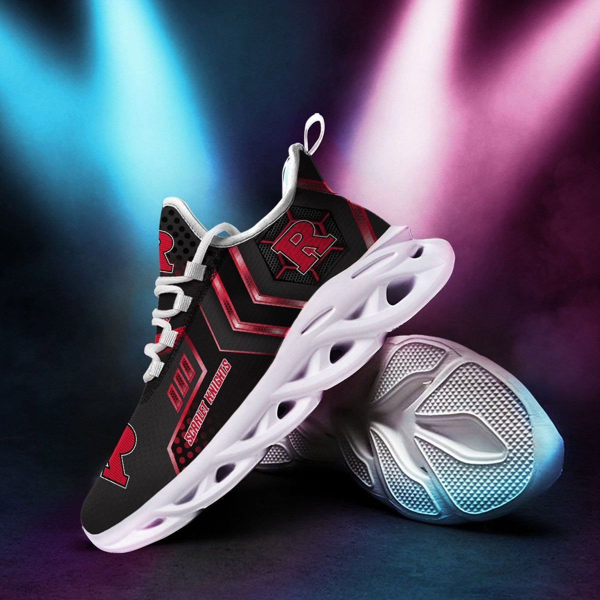 Rutgers Scarlet Knights Max Soul Sneakers Running Sports Shoes For Men Women For Men Women