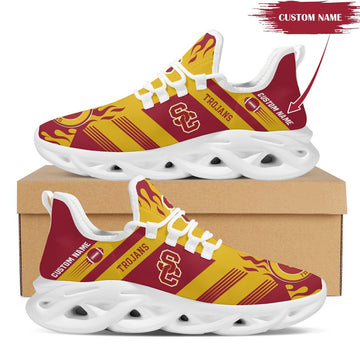 Usc Trojans Custom Personalized Max Soul Sneakers Running Sports Shoes For Men Women For Men Women