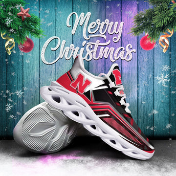 Nebraska Cornhuskers Ncaa2-max Soul Sneakers Christmas Tu26794 Perfect Choice Sport Beautiful Printing For Men Women