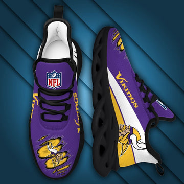 Minnesota Vikings Max Soul Sneakers Running Sports Shoes For Men Women For Men Women