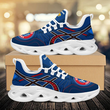 Kansas Jayhawks Custom Name Sport Max Soul Sneaker Shoes For Fans University Of Kansas For Men Women