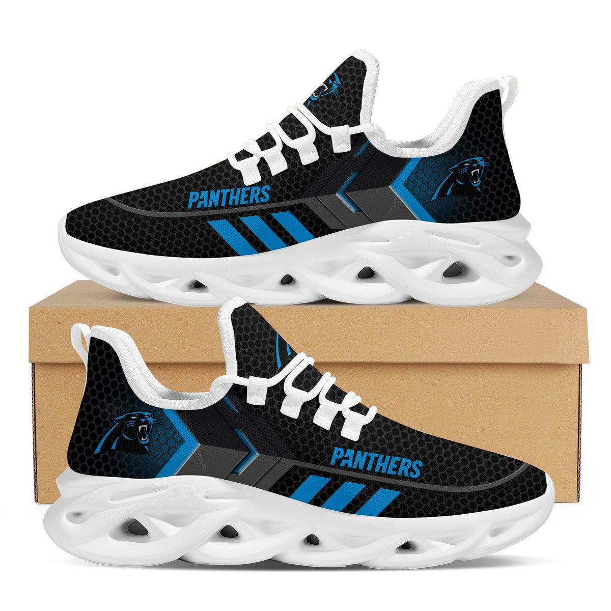 Carolina Pantherstrending Max Soul Clunky Sneaker Shoes For Mens Womens American Football Fans For Men Women