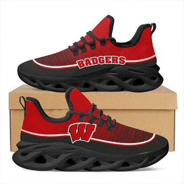 Wisconsin Badgers Max Soul Sneakers Running Sports Shoes For Men Women For Men Women
