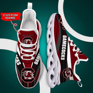 Outh Carolina Gamecocks Max Soul Clunky Sneakers Shoes Luxury Ncaa Custom Name
