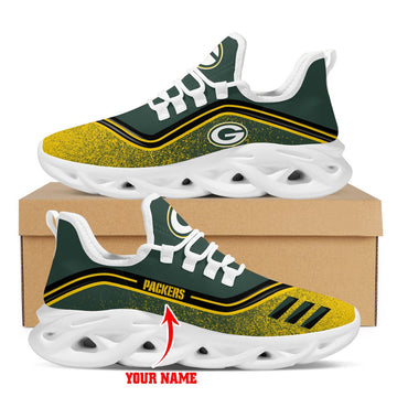 Green Bay Packers Custom Name Max Soul Sneaker For Men Women