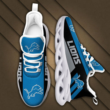 Detroit Lions Max Soul Sneakers Running Sports Shoes For Men Women For Men Women