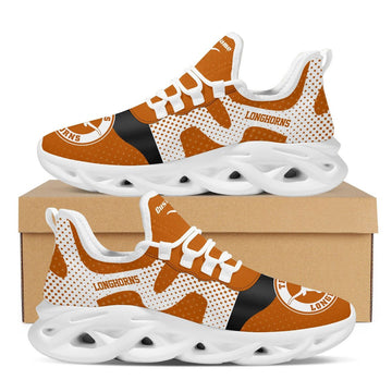 Texas Longhorns Custom Name Sports Best Seller Design Max Soul Shoes University Of Texas At Austin For Men Women