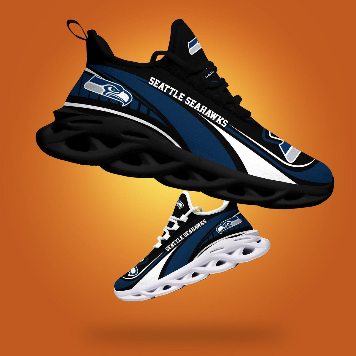 Seattle Seahawksmax Soul Sneaker Hahams1199079 For Men Women