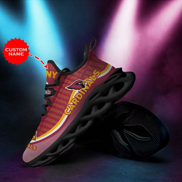 Arizona Cardinals Custom Personalized Max Soul Sneakers Running Sports Shoes For Men Women For Men Women