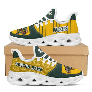 Green Bay Packers Custom Personalized Max Soul Sneakers Running Sports Shoes For Men Women For Men Women
