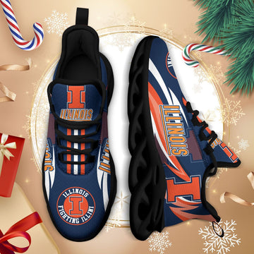 Illinois Fighting Illini Ncaa3-max Soul Sneakers For This Season Na25188 For Men Women