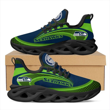 Seattle Seahawks Max Soul Sneakers Running Sports Shoes For Men Women For Men Women