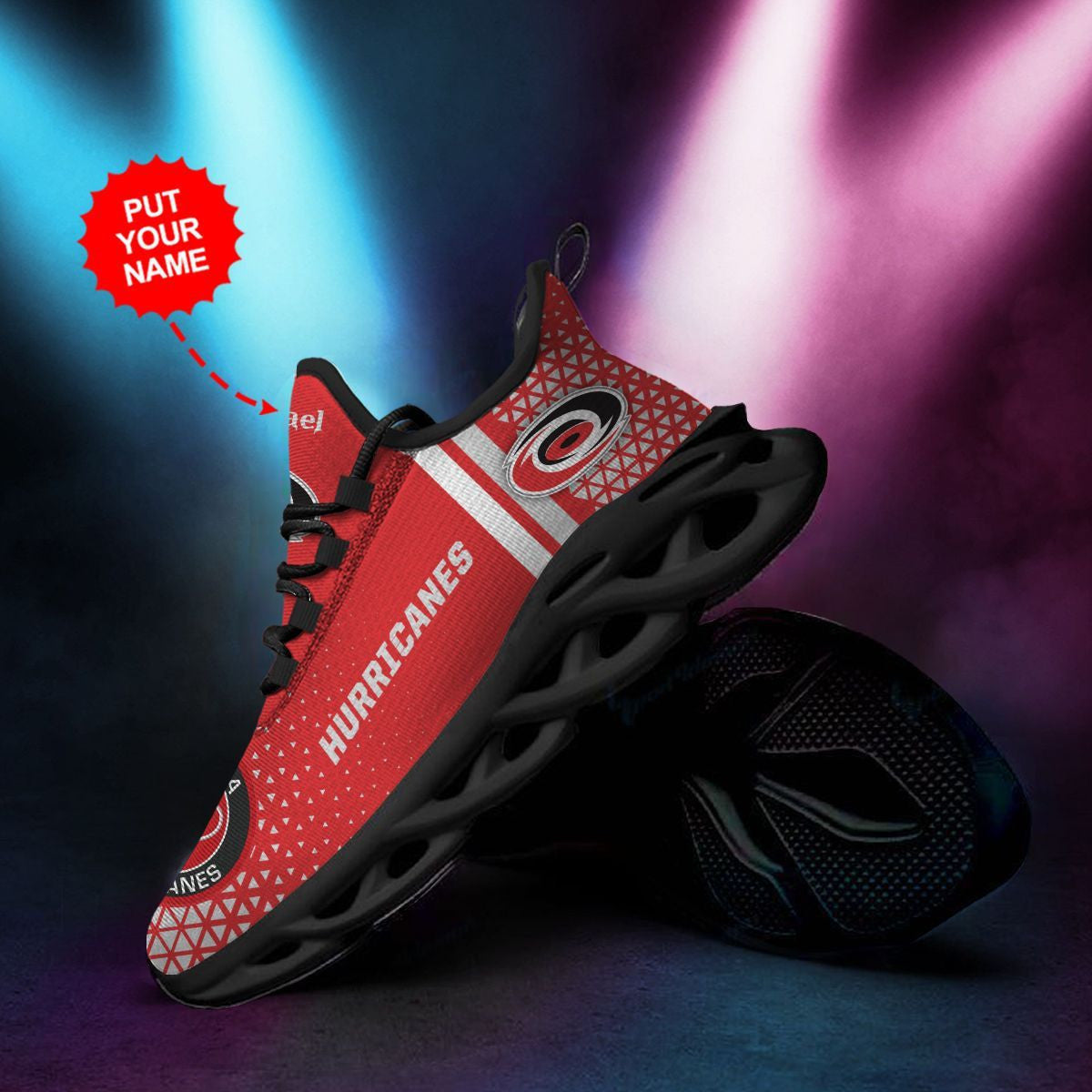 Carolina Hurricanes Custom Personalized Max Soul Sneakers Running Sports Shoes For Men Women For Men Women