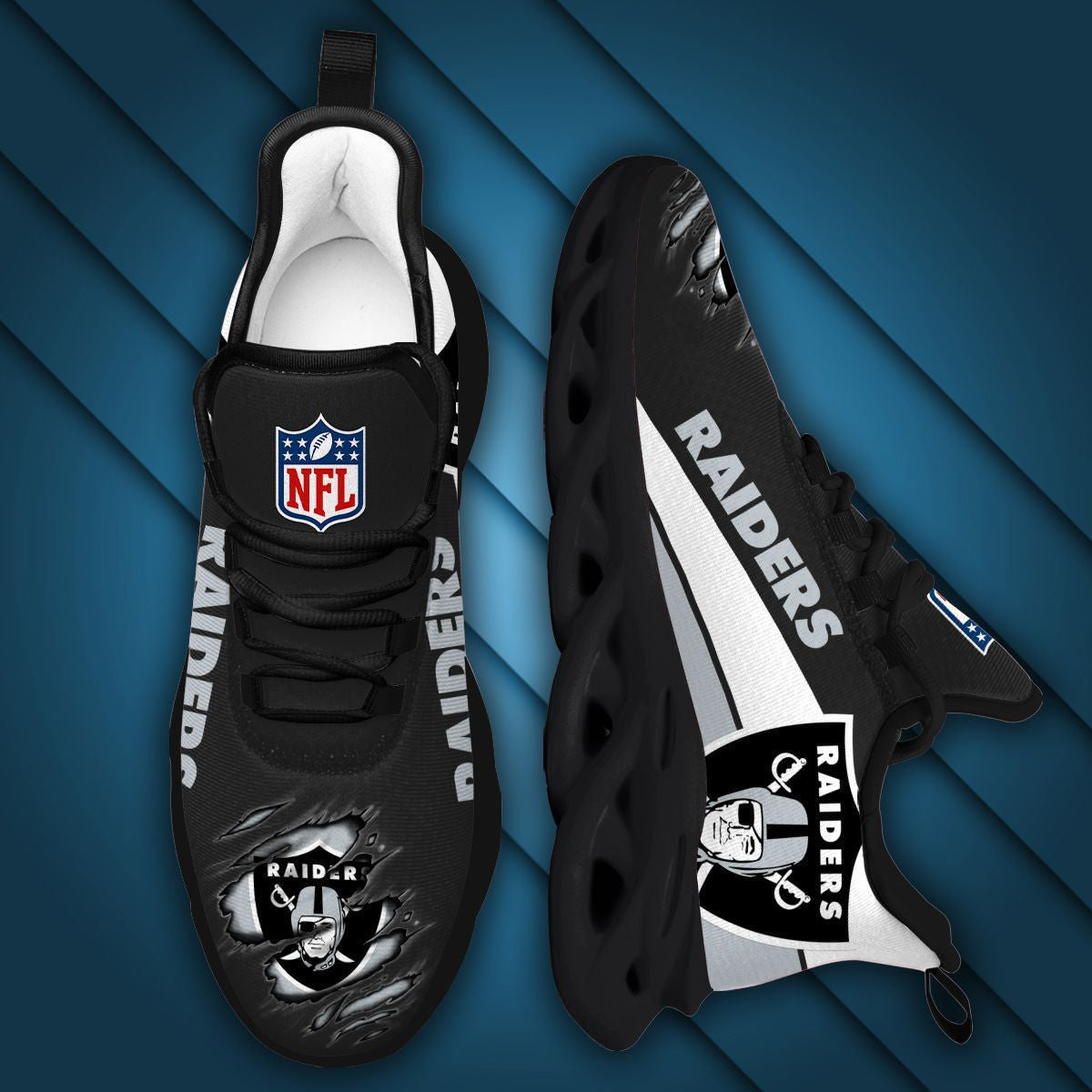 Las Vegas Raiders Max Soul Sneakers Running Sports Shoes For Men Women For Men Women