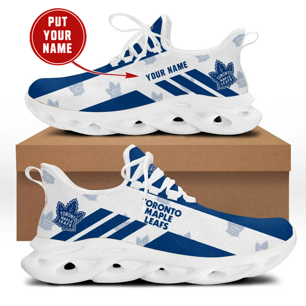 Oronto Maple Leafs Nhl Custom Name Max Soul Sneaker