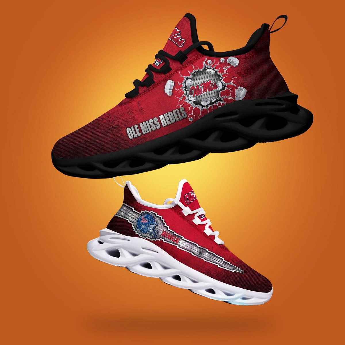 Le Miss Rebels Ncaa2 Max Soul Sneakers New Trending Gift For Sport Lovers, Perfect Choice Camping Travel