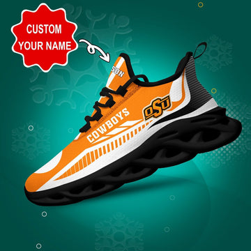 Oklahoma State Cowboys Personalized Max Soul Sneaker Dtms159019 For Men Women