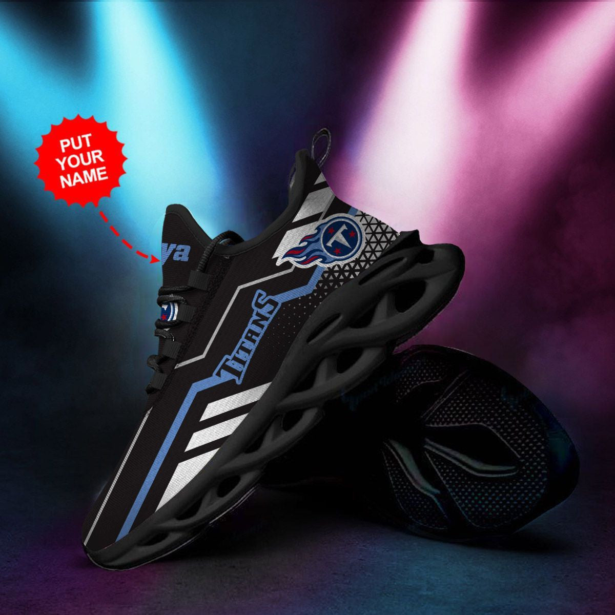 Tennessee Titans Custom Personalized Max Soul Sneakers Running Sports Shoes For Men Women For Men Women