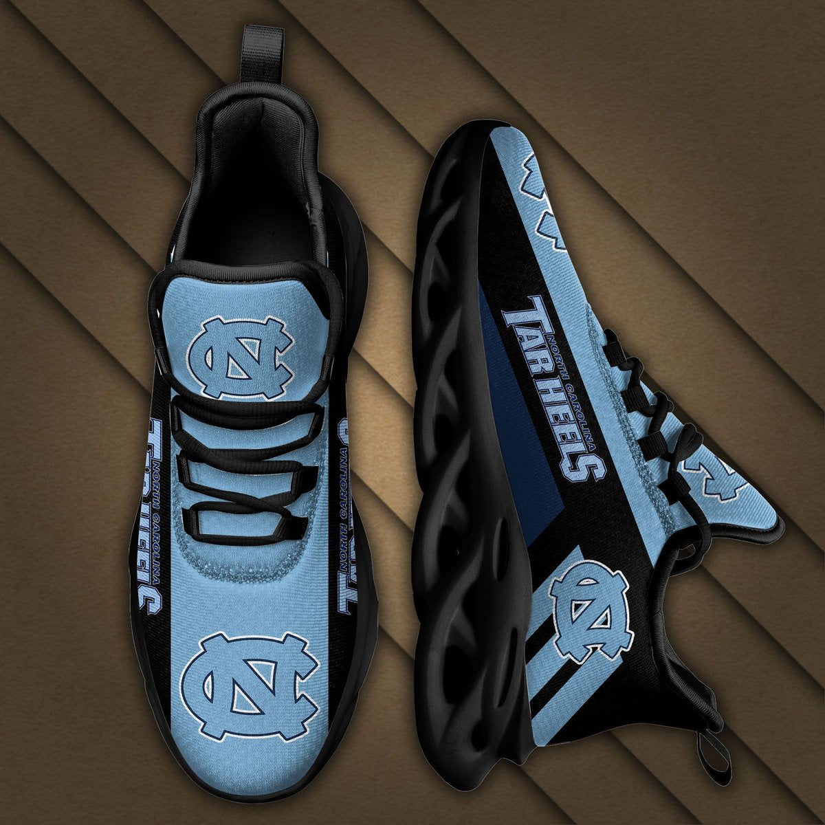 North Carolina Tar Heels Max Soul Sneakers Running Sports Shoes For Men Women For Men Women