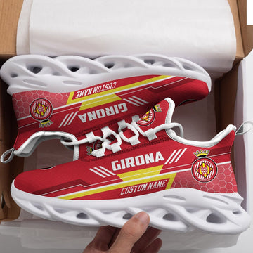 Girona Custom Personalized Max Soul Sneakers Running Sports Shoes For Men Women Football Fan Football Fan For Men Women