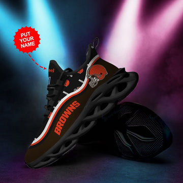 Cleveland Browns Custom Personalized Max Soul Sneakers Running Sports Shoes For Men Women For Men Women