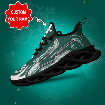 Michigan State Spartans Personalized Max Soul Sneaker Dtms189066 For Men Women