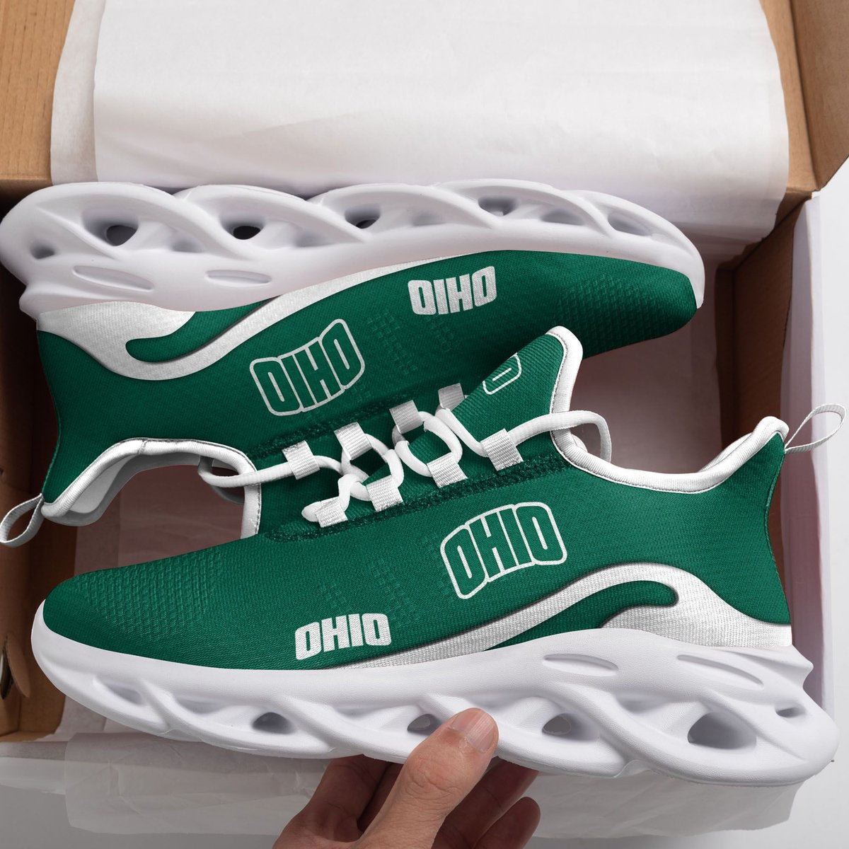 Caa Ohio Bobcats New Trending Max Soul Clunky Sneaker Premium Shoes Gift For Sport Lovers